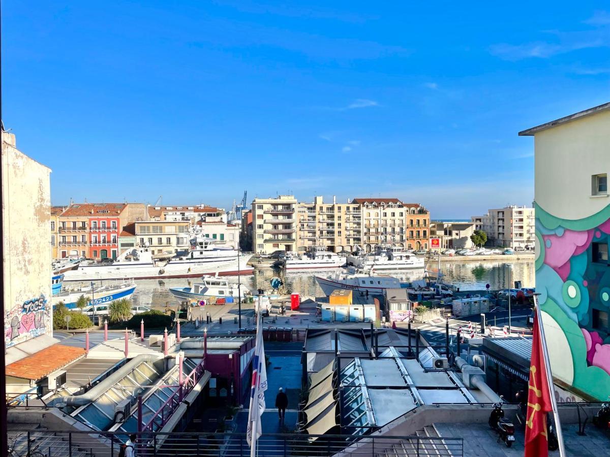Grand Appartement Avec Vue Sur Quai Sete Exterior photo